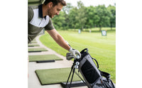 Black Portable Golf Ball Clip Stretched Clamp-on Golf Ball Holder Easy to Attach Sports Accessory Attachable