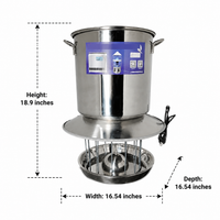 Automatic Cat Feeder for Two Cats, Timed Dry Food Automatic Cat Feeder with Stainless Steel Bowl, Dark Gray Automatic Pet Feeder