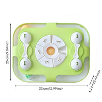 Slow-Feeding Puzzle Tray Fun Slow Feeding Tray Treat Dispenser for Fast Eaters, Cats, Mealtime