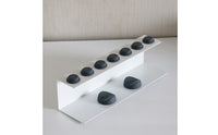Hair Styling Tool Attachment Stand Two-Tier Hair Styling Tool Storage Stand Slanted Shelf Attachment Rack