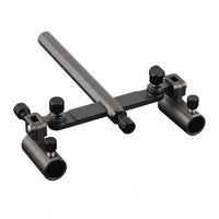 Double Rod Holder Sturdy Construction Double Bracket Rod Rack Long-Lasting for Lakeside