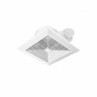 Noiseless Bathroom Exhaust Fan Quiet Operation Ceiling Exhaust Fan Powerful High Air Circulation for Toilet