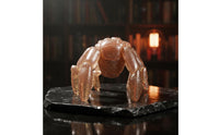 Stress Relief Alien Creature Press Toy Glitter Filled Five-Legged Crab-Like Figure for Office