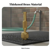 Car Wash Spray Head High Pressure Hose Nozzle Versatile Quick Connect Water Nozzle for Gardeners, Window Washing, Patio Cleaning