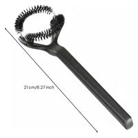 Grouphead Cleaning Brush Stainless Steel Band Brew Head Brush Long Handle Maintenance Tool