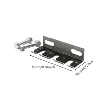 Wall Barbell Storage Rack Stainless Steel Wall Mount Barbell Holder Small-Footprint Workout Zone Equipment for Athletes