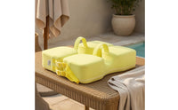 Inflatable-Free Baby Swim Buoy Float clothCovered Seat-Style Buoy Back-Supporting Infant Swim Seat Adjustable Strap Buckles for Babies, Infants, Swimming Practice, Bathing