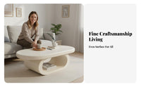 CumulusShaped Table Nordic Artistic CumulusShaped Centerpiece Minimalist Design Household Furniture for Apartment Dwellers, Homeowners, Bedroom, Office