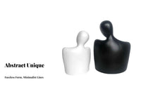 Ideal Gift Hugging Couple Statue Freestanding Abstract Couple Statue Nordic Design for Couples, Living Room, Desktop, Bookshelf