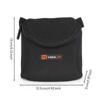 Brass Accessory Pouch Sheltering Brass Accessory Case Scratch Resistant Pouch with Inner Pocket for Rehearsal, Music School
