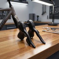 Combined Gear Brake Levers Aluminum Bike Chassis Shifter Brake Lever Combo Textured Grip
