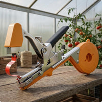 Curved Frame Tomato Vine Tying Tool Trigger Handle Plant Tape Stapler Style Plant Tie Metal Parts