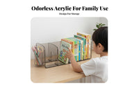 desktop Display desktop organizerSaving Tiered Book Display without a topTop for Retail outlet