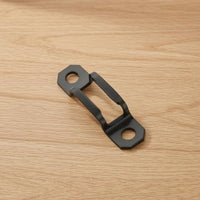 Dual-Function Connector 5 Mm Hole Arched-Handle Connector Labeled Measurements