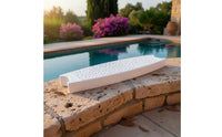 Non-Slip Swimming Pool Ladder Step Replacement Curved Swimming Pool Ladder Rung Replacement Molded Plastic Easy to Install