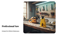 Saw Chain Honing Tool Easy to Use Saw Chain Sharpening Jig Portable Saw Chain Honing Tool for Woodworkers, Landscapers, Workshop, Job Site