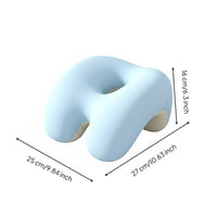 Face down Desk Pillow Slow Spring-Back Office Rest Pillow Ergonomic Design Memory Foam Rest Cushion for Students, School