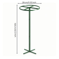 Dragon Fruit Trellis Metal Climbing Plant Support with Hoop Tall Plant Support Stand for Balcony