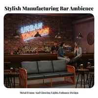 configurable assembly factory-and design Booth and Chair Combo Sturdy Construction business-grade Furniture Retro Design Restaurant Dining Set for Business Owners, Apartment Dwellers, Lounge Area, Game Room, Kitchen, breakfast area