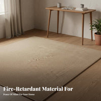 Solid Color Carpet Easy to Clean Modern Minimalist Rug Soft Minimalist Design Rug for Homeowners, Business Owners, Bedroom, Entryway, Commercial Areas