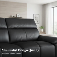 Elephant Ear Sofa Modern Minimalist design Couch Small Space suitable Lounge Seating for Apartment Dwellers, Young Adults, Living Room