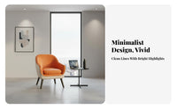 Minimalist and aesthetic plush Lounge Chair Modern Design Armchair space-saving Indoor Seating Comfortable for Apartment Dwellers, Interior Designers, Balcony, Bedroom, Office, Reception Area