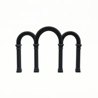Tabletop Arch Prop Classical Miniature Column Arch Freestanding Display Stand for Photographers, Wedding Planners