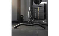 EVA-Coated Curved Pull Handle Reinforced Nylon V Bar Handle Contoured V Bar Grip Carabiner Clip