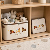 Large Capacity Foldable Wardrobe Storage Bins for Clothes and Toys