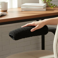 2 Pieces Armrest Pad Universal Fit Soft Arm Pad Non-Slip Office Chair Armrest Cushion for Elderly