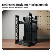 Mecha Model Display Base Expandable Robot Garage Display Garage Base Scene Stackable Construct Ble Figure Tage No Glue Required