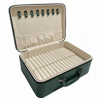 Portable Bracelet Storage Case 30-Slot Bracelet Organizer with Slots Shielded Jewelry Storage Case Sturdy for Collectors