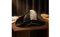 Flannel Pirate Hat Lace Trim Headwear Soft
