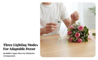 Battery-Powered light-emitting diode light strand light soft cream illumination House Decoration for Parties, confectioners