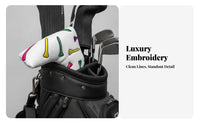 Soft Golf Club Head Cover | Golf Headcover with soft Lining, for Travel