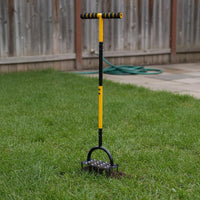 Step Lawn Aerator Foot Press Design Manual Lawn Aerator Improves Drainage Garden Tool for Yard