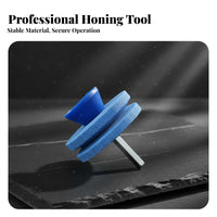 Yard Trimmer Ener High Hardness Mower Grinding Stone Wear-Resistant Lawnmower Ener Drill Attachment for Homeowners, Garden, Garage