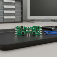 Easy to Install HO Locomotive PCB Enhanced Performance HO Scale Train PCB Compact Design Model Train Upgrade Board for Repair