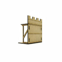 1:72 Scale Fortress Model Hands-on Activity 1:72 Scale Model Kit Educational Miniature Building Set for Desktop Ornament