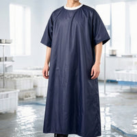 Extended Apron Oil-Resistant Smock Lightweight Apparel for Kitchen