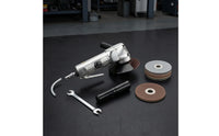 Pneumatics Sander with Side Handle High-Speed Pneumatics Disc Sander Easy to Operate for Surface Finishing, Workshop