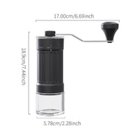 Manual Coffee Grind Compact Coffee Bean Grind with Ceramic Burr Detachable for Home, Office