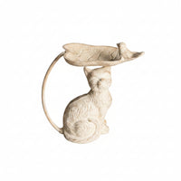 Sculpted Cat Tray Textured Cast Iron Cat Tray