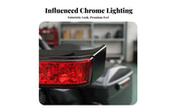 2 Pieces All-in-Single Function Motorcycle Side Box Light Waterproof Saddlebag Turn Indicator Light Enhanced Visibility Motorcycle Run Brake Turn Indicator Lamp Plug and Play