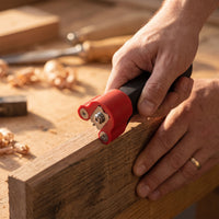 Carpentry Edge Trimmer Handheld Wood Edge Planer Easy to Grip Chamfering Tool for Woodworkers, Crafters, Workshop