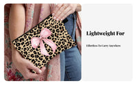 Leopard Print Makeup Bag Large Capacity Leopard Print Cosmetic Bag Portable