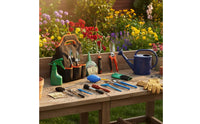 Gardening Tool Set Rust Resistant Stainless Metal Gardening Tools All In Single Garden Hand Tool Kit for Gardeners, Women, Yard, Patio