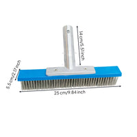 Swimming Pool Brush Pool Cleaning Brush Screw Mount Deep Clean