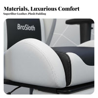 Ergonomic Design Gaming Recliner with Footrest Reclining spinerest Highspine support Recliner with Footrest and Head Support Computer Chair Height Adjustable for tutorial game enthusiasts, Remote Workers, Students, Game Room, Study, Bedroom