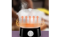 Heating Pot with Transparent Bowl Compact Facial Heating Pot Countertop Appliance for Estheticians, Barbers